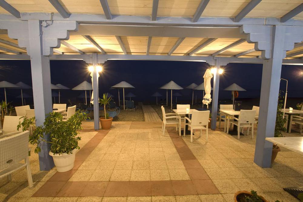 Coriva Beach Hotel & Bungalows Koutsounari Restaurant foto